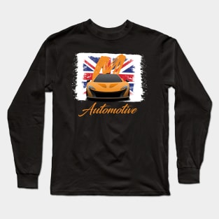 Mclaren P1 Automotive Long Sleeve T-Shirt